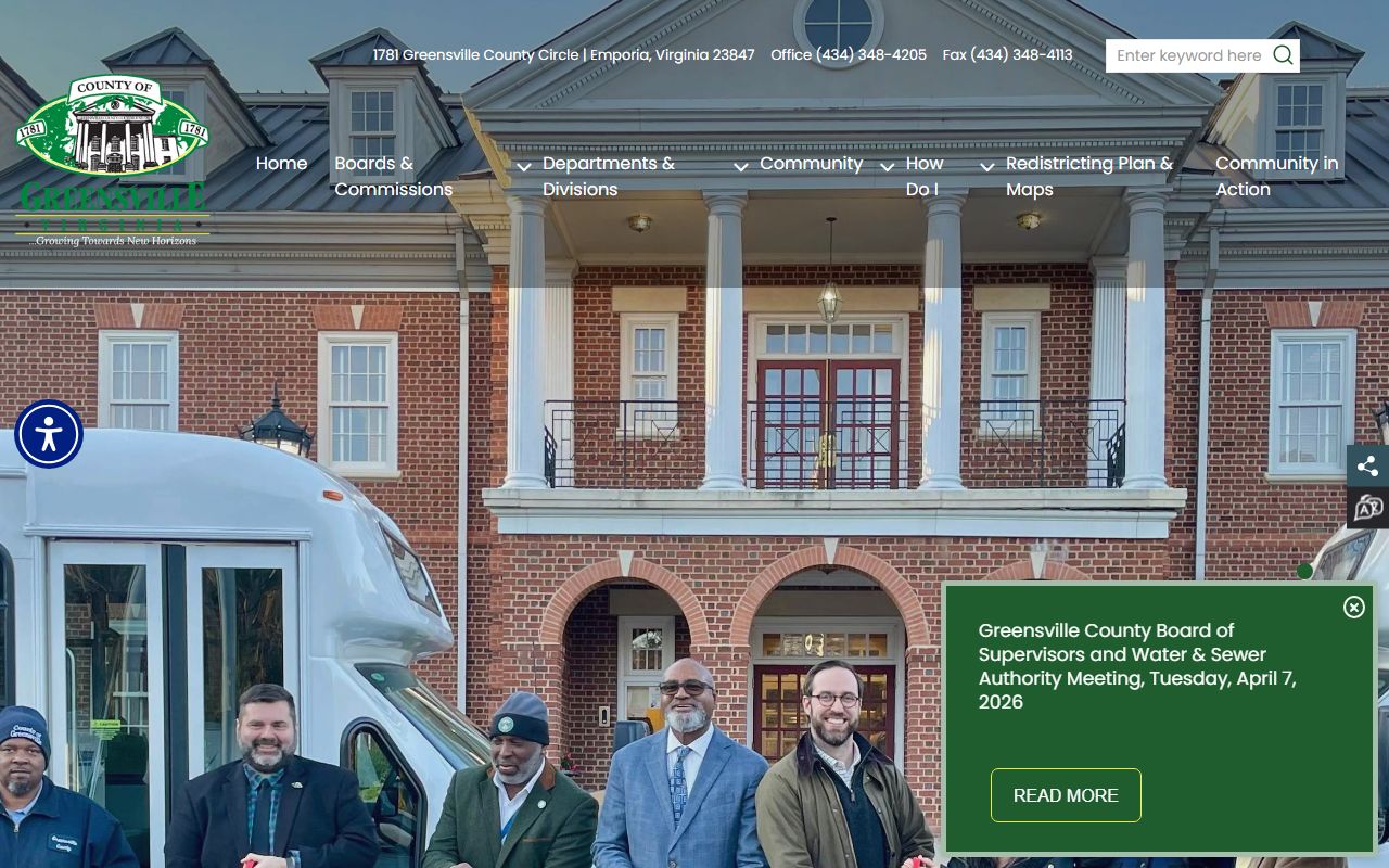 Greensville County civil court records clerk information