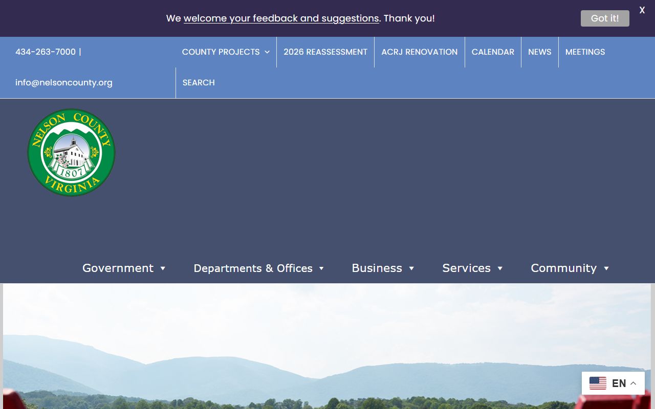 nelson county government website civil court records